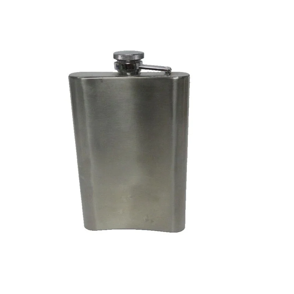 Flask Buck Deer Hunter Outdoors Hunting 9 oz.  Stainless Steel Whisky